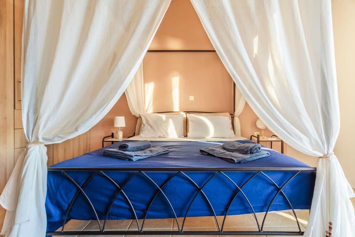 Mani Panoramic Seaviews - Luxury Summer Haven Levktron Екстер'єр фото